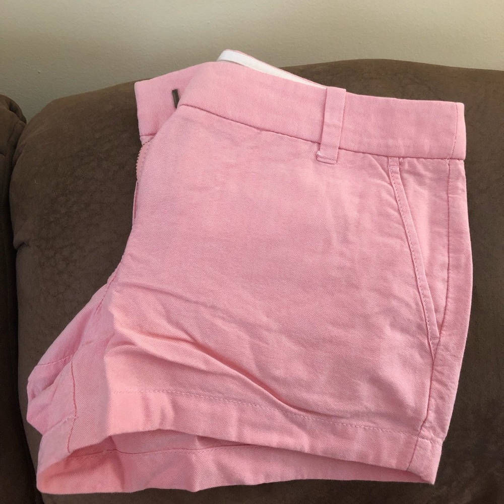 Pink J Crew shorts